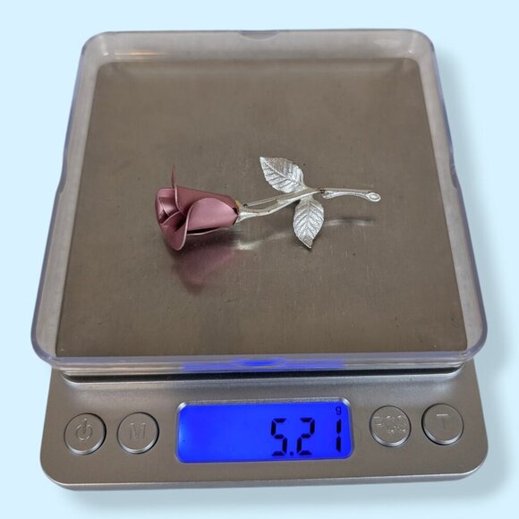 (2/$20) V. Avon Rose Brooch - Picture 5 of 7